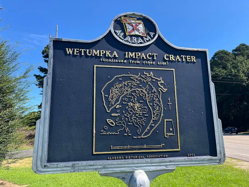 Wetumpka Impact Crater marker - Image 1