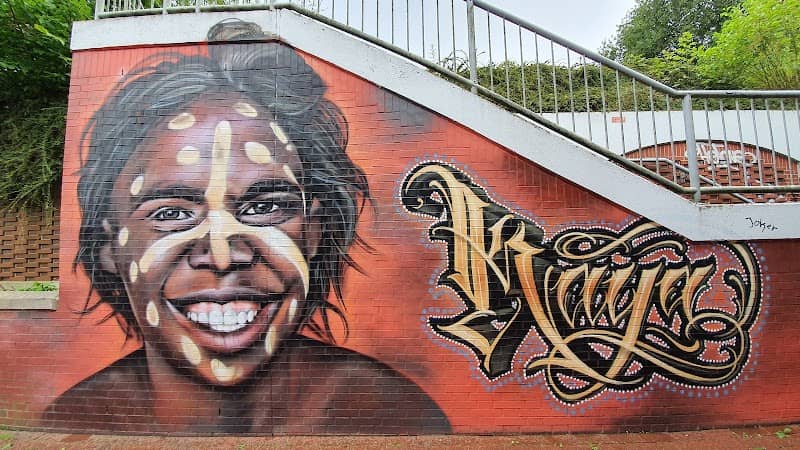 Graffiti Aborigines und Boomerang - Kultur aus Tausch #6 - Image 2