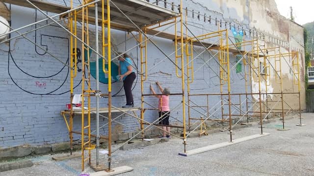 Montgomery, WV Mural - Image 3