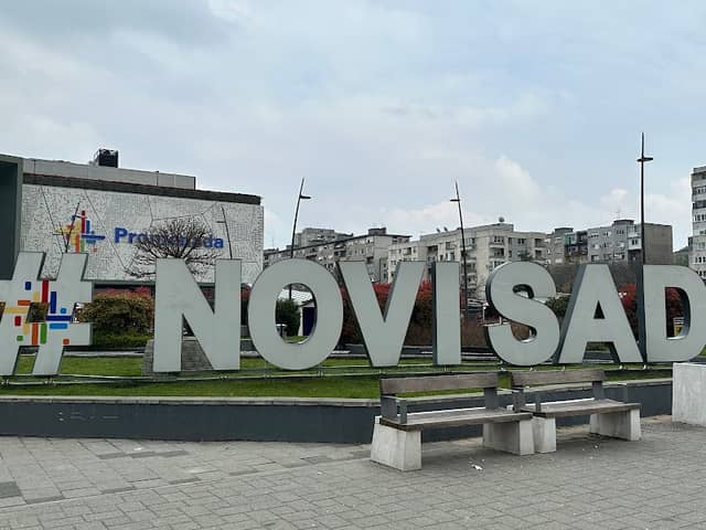 NOVI SAD Sign Font - Image 1