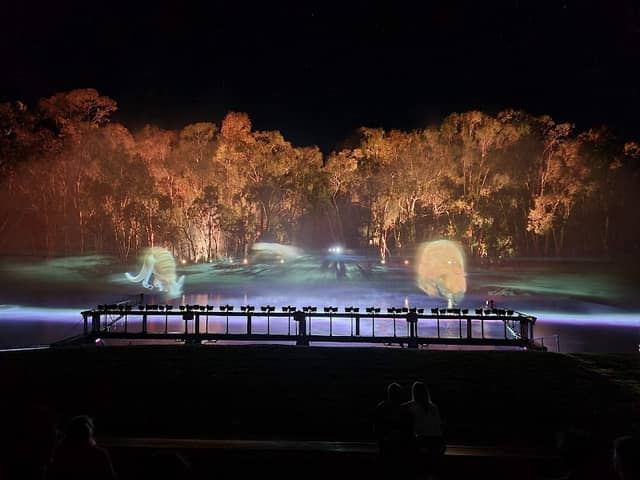 Heartbeat Of The Murray Laser Spectacular Viewing Area - Image 1