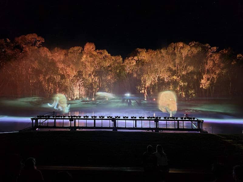 Heartbeat Of The Murray Laser Spectacular Viewing Area - Image 1