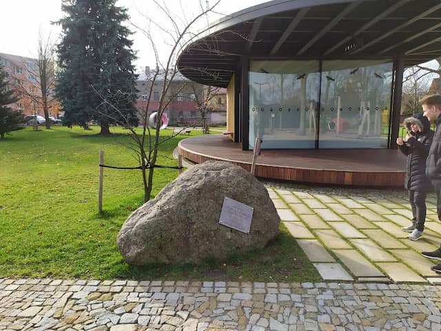 Hliník's memorial plaque - Image 1