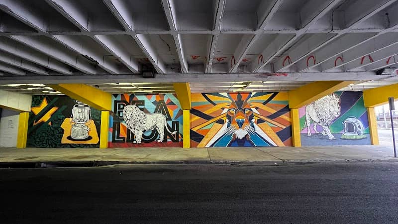 Be A Lion Mural - Image 3