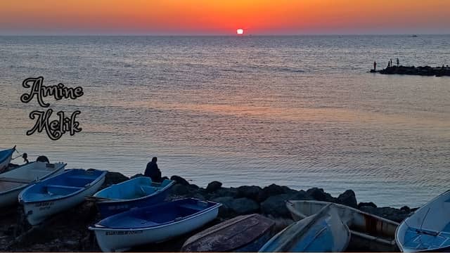 Beautiful sunset, from the waterfront of Bou Ismail - Image 1