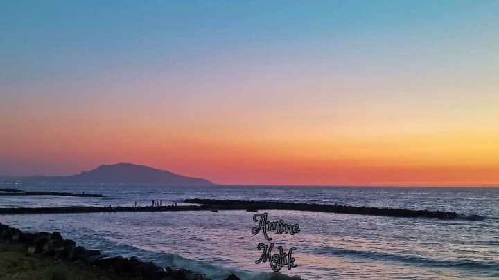Beautiful sunset, from the waterfront of Bou Ismail - Image 1