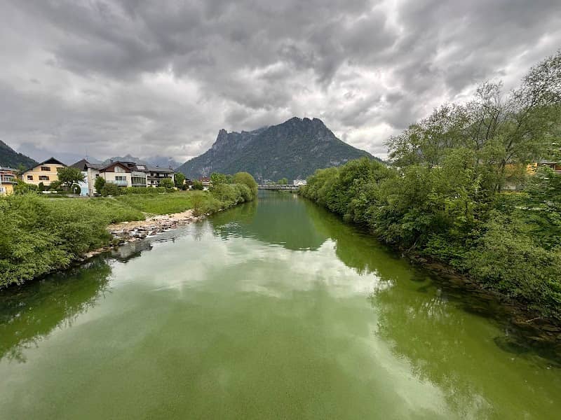 Zusammenfluss, Traun + Langbathbach - Image 1