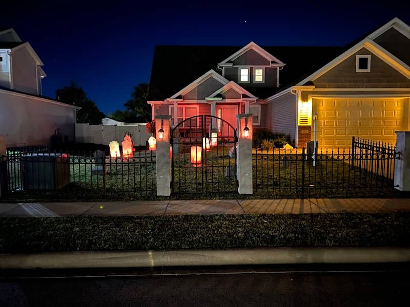 Stone Field Cemetery (October Halloween Display) - Image 1