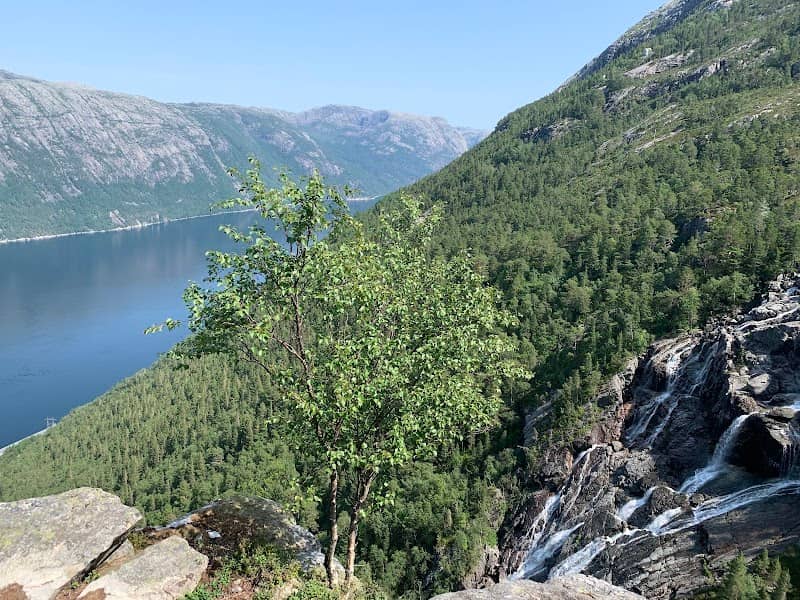 Scenic viewpoint to the falls and Flørli steps - Image 1