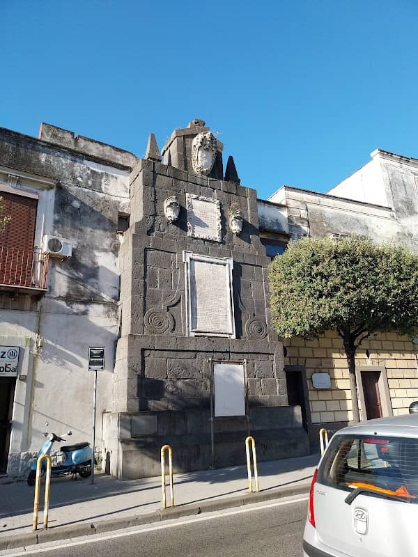 Epitaffio in ricordo dell'eruzione del Vesuvio del 1631 - Image 1