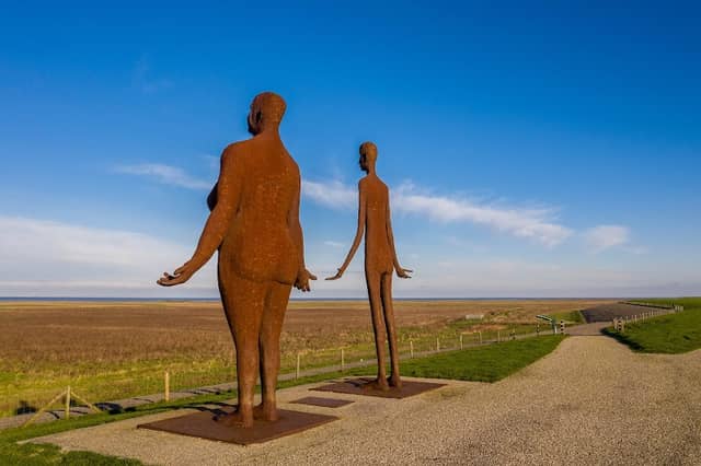 Kunstwerk: Wachten op hoog water (Jan Ketelaar) - Image 1
