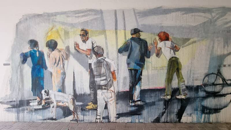 Wall Mural: "Listen to the Walls" - Image 1