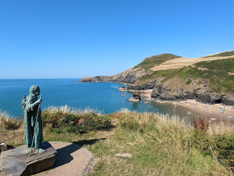 Llangrannog beach - Image 1