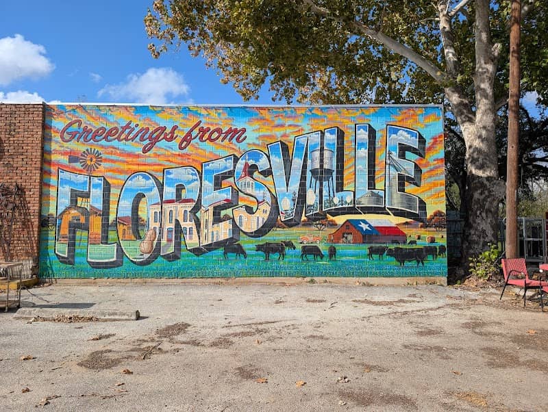 Greetings from Floresville mural - Image 2