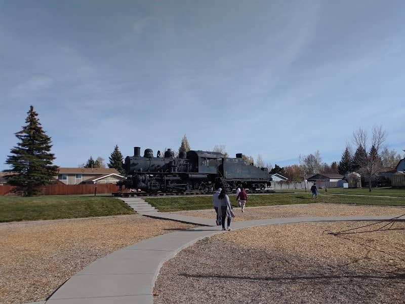 Steam locomotive Evanston WY - Image 1