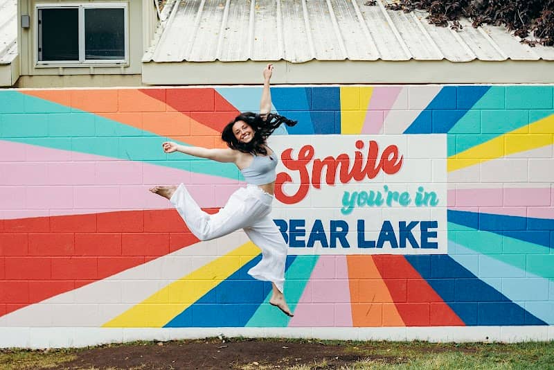 Smile You’re in Bear Lake Mural - Image 2