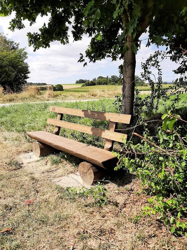 Banc avec vue sur lausanne, lac, Mont Blanc - Image 1