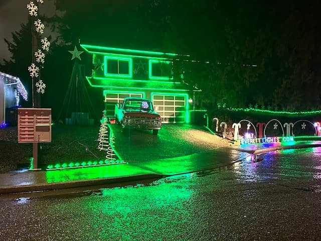 Everett Lights, Halloween Light Show - Image 3