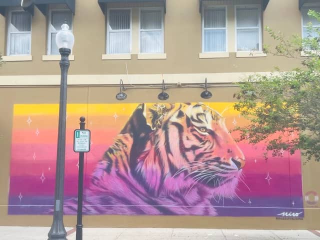 Bengal Tiger Mural - Image 3