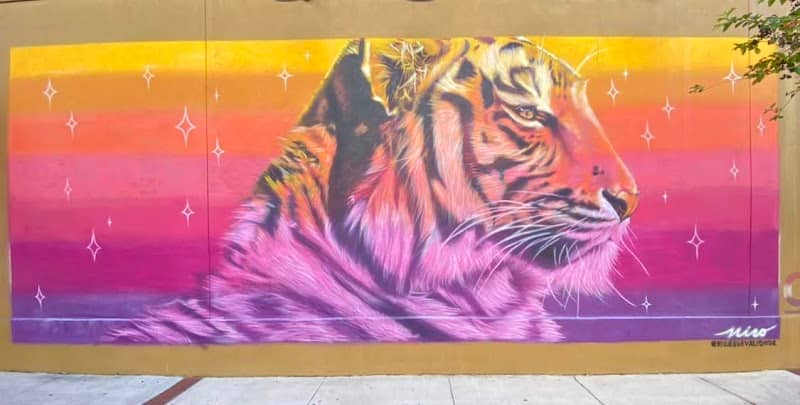 Bengal Tiger Mural - Image 2