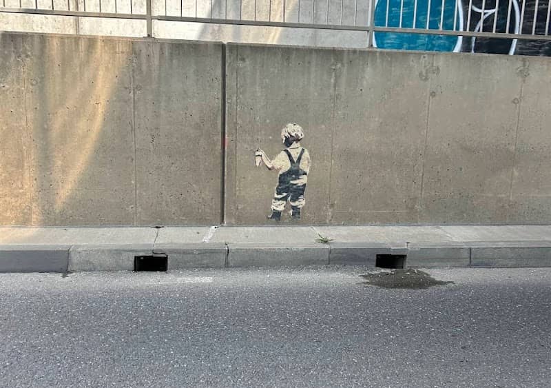 Banksy street art - Image 1