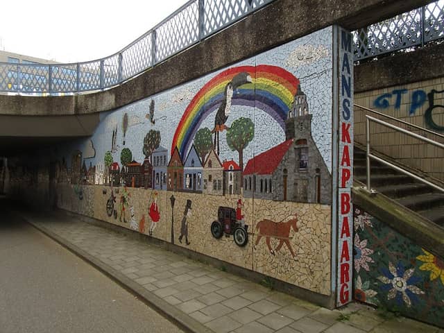 Mans Kapbaarg Mozaïek Almelo - Image 1