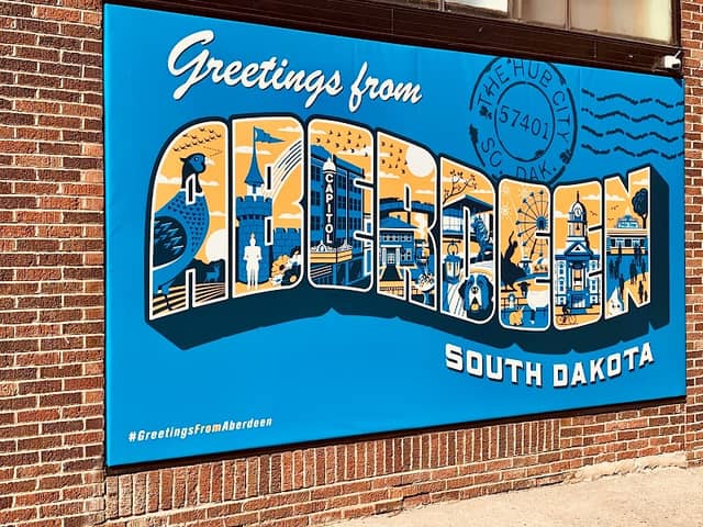 Greetings from Aberdeen Mural - Image 1