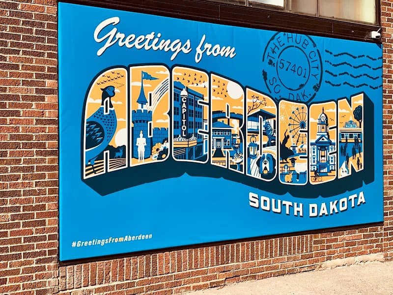 Greetings from Aberdeen Mural - Image 1