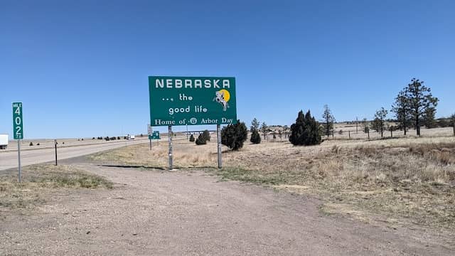 Nebraska State Sign - Image 1
