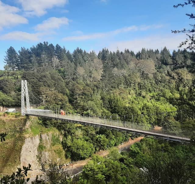 Arapuni Suspension Bridge - Image 2