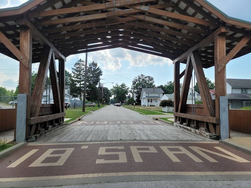 Historic West Liberty Covered Bridge - Image 1