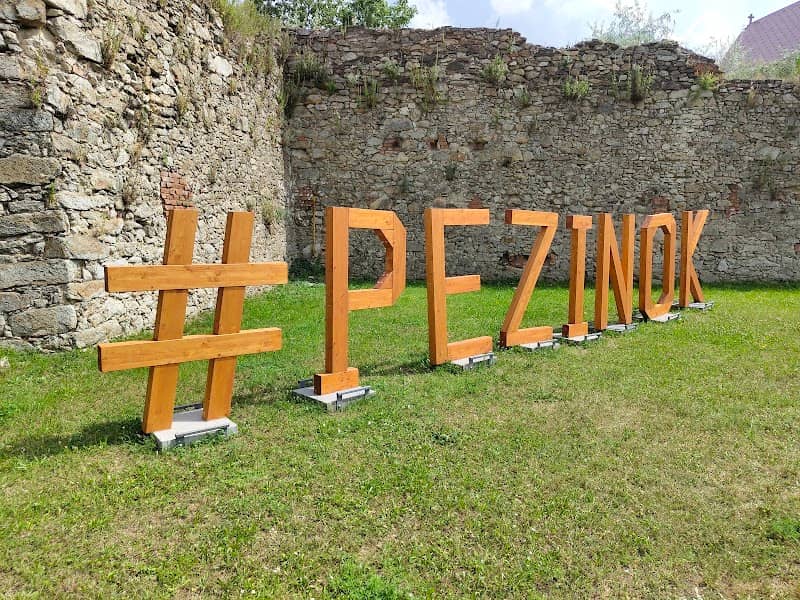 Pezinok sign - Image 1