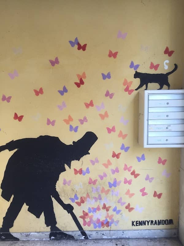 Murale di Kenny Random Farfalle - Image 1