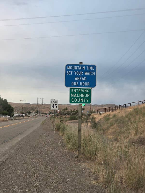 Time Zone Sign - Image 1
