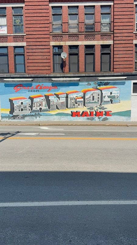 Bangor Postcard Mural - Image 1