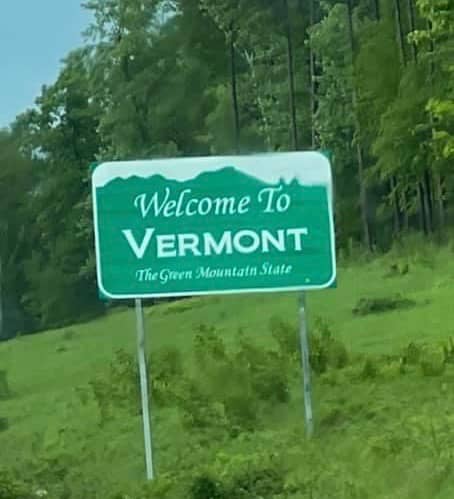 Welcome to Vermont Sign - Image 2