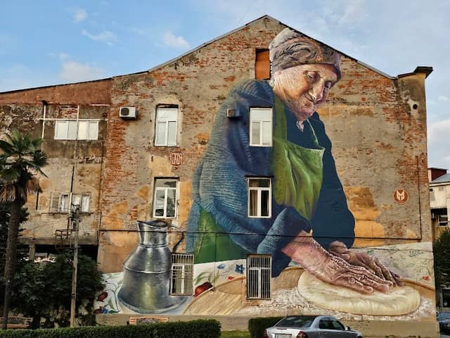 Malowidło Starszej Pani w Kutaisi - Image 2