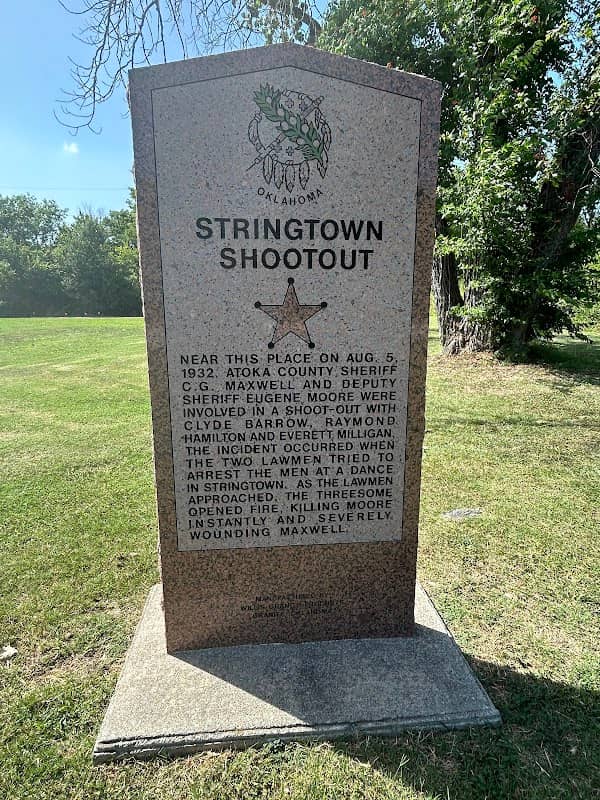 Stringtown Shootout Memorial - Image 1