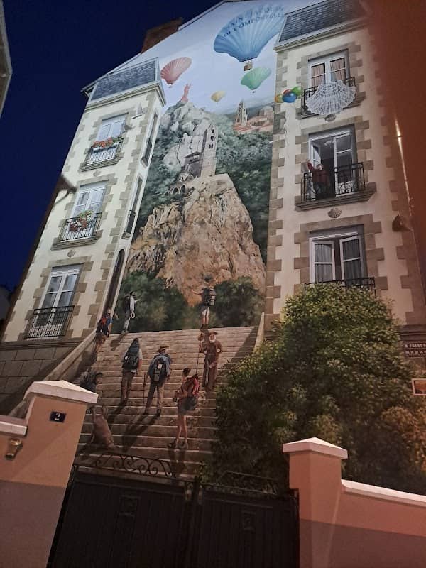 Fresque du Pèlerinage à Saint-Jacques de Compostelle - Image 1