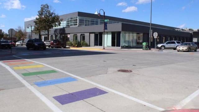 Rainbow Crosswalk (Ames) - Image 1