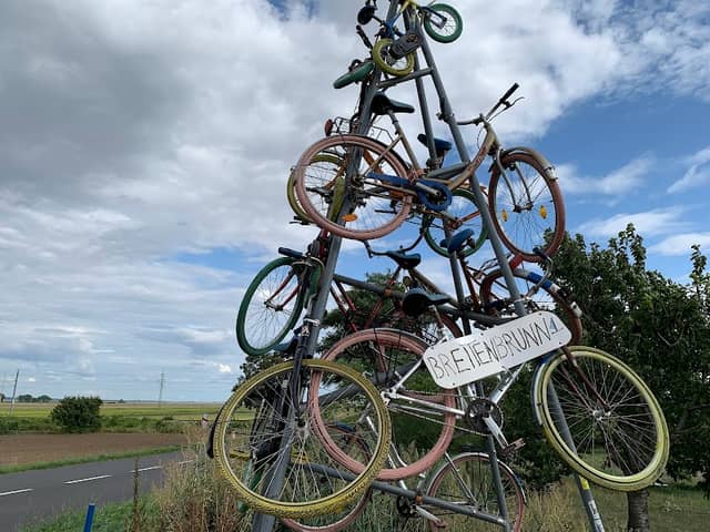 Breitenbrunn Fahrradinstallation - Image 1