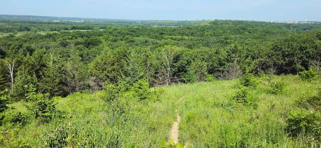 Fort Riley Hiking Trail by Moon Lake - Image 1