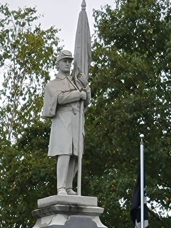 Caribou Veterans Memorial Park Statue - Image 2