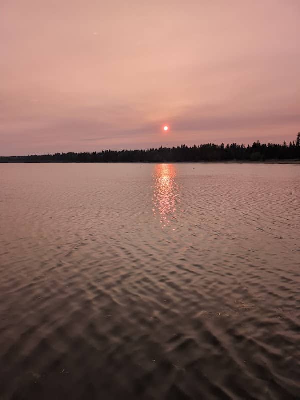 Waskesiu lake, sun rise view point - Image 1