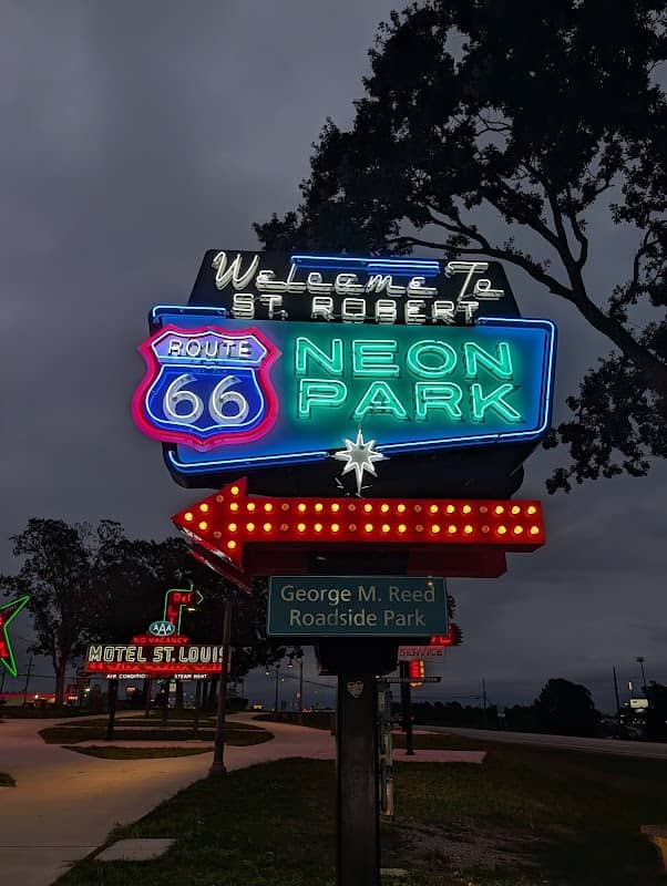 Route 66: Neon Sign Park, St. Robert, Missouri - Image 1