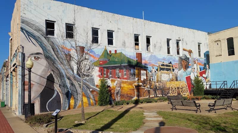Cotton Square Mural - Image 1