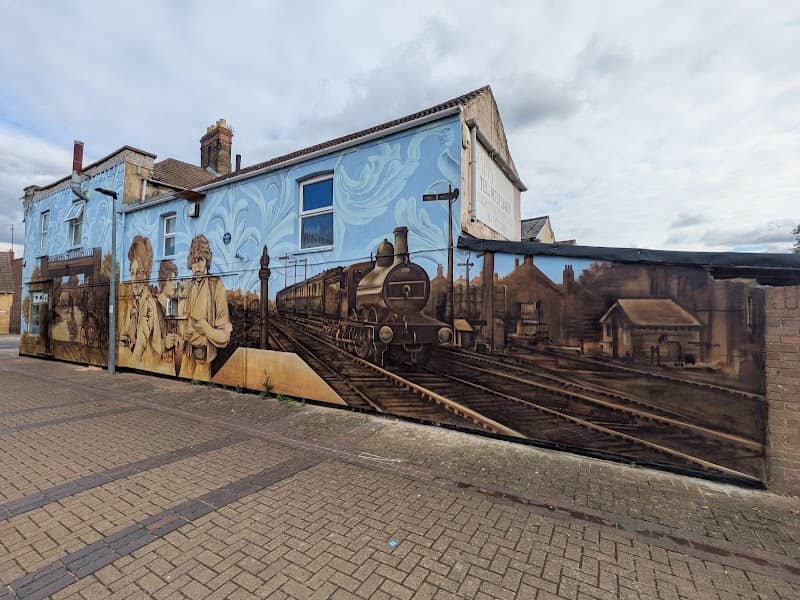 Street Art Mural - L.P. Hartley from "The Go Between (1971)" - Image 2