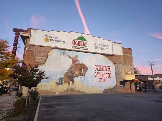“Ogden Pioneer Days” Mural - Image 1