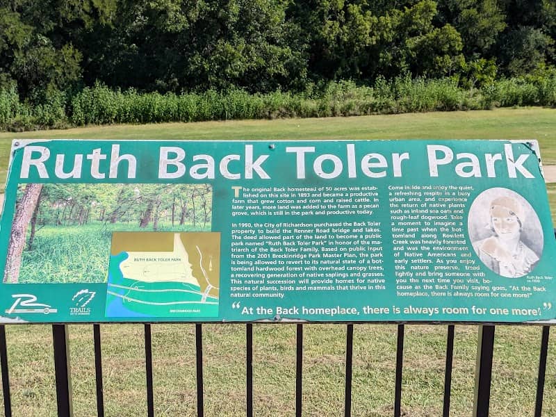 Ruth Back Toler Park - Image 1
