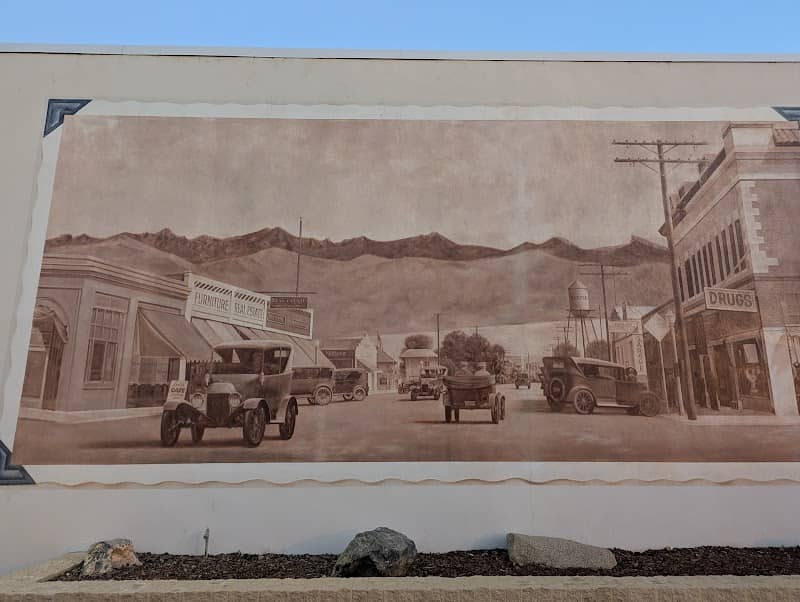Mural-- Our Town, Circa 1925 - Image 1